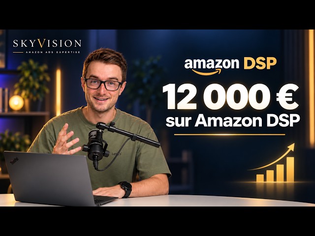 vignette video youtube 12 000 euros investis en Amazon DSP, les vrais chiffres, par l'agence Skyvision