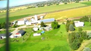 preview picture of video 'Aerial video from an RC Cheap Trick foamie in Bozeman'