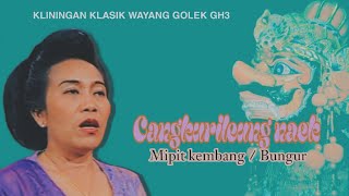 Download lagu Cangkurileung naek mipit kembang / bungur - Cucu setiawati  | kliningan wayang golek giri harja 3 mp3
