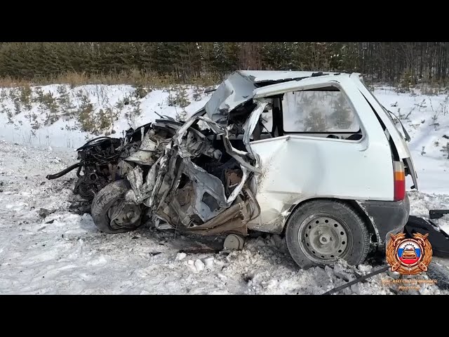 Водитель «Оки» погиб в ДТП