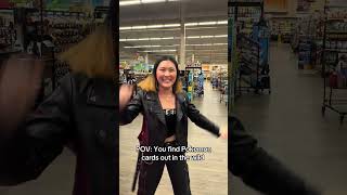 Finding Pokemon cards in the wild!? #pokemon #pokemonchannel #shorts