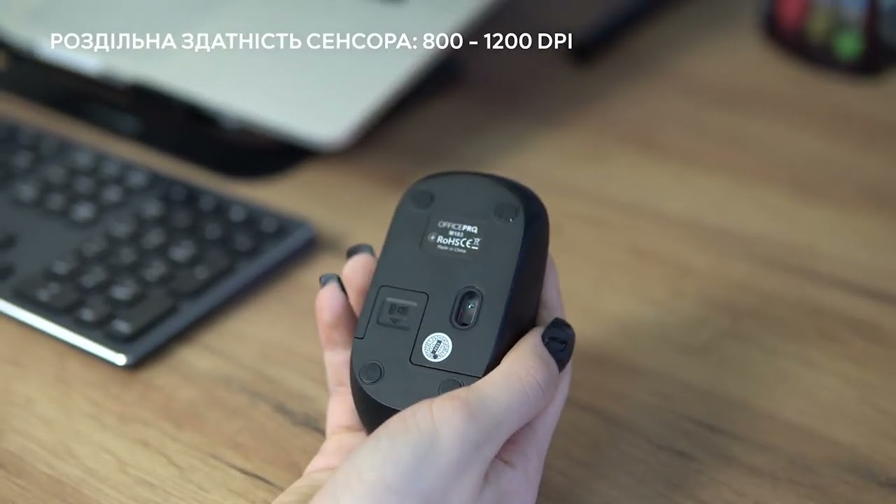 Комп'ютерна миша OfficePro M183 (Black) video preview