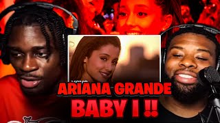 FIRST TIME reacting to Ariana Grande - Baby I | BabantheKidd (Live from London)