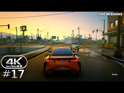 Grand Theft Auto 5 Gameplay Walkthrough Part 17 Side Mission - GTA 5 PC 4K 60FPS (No Commentary)