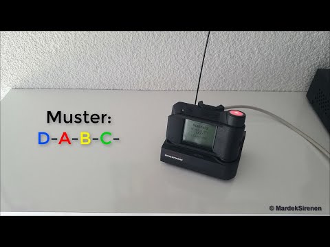 Swissphone s.QUAD X35 (Testauslösung DME mit 32 Alarmtönen)