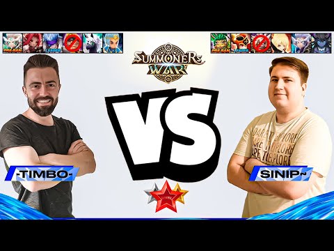-TIMBO- vs Sinip~ | SWC2022 Europe Preliminary Day 2 (BO3) - Summoners War