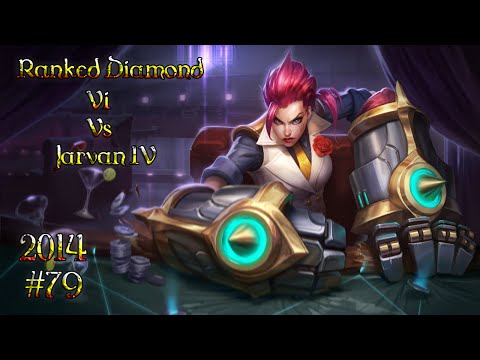 League of Legends (LoL) - Vi vs Jarvan IV (Jungle Ranked Solo Q Diamond) - 2014 - #79