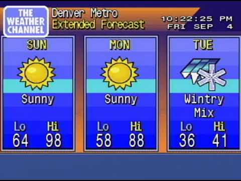 WeatherStar 4000 - Record Highs, Record Lows - 9/4/2020 10:21PM MT