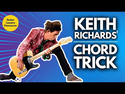 Uncovering Keith Richards' Incredible Guitar Trick in Standard Tuning