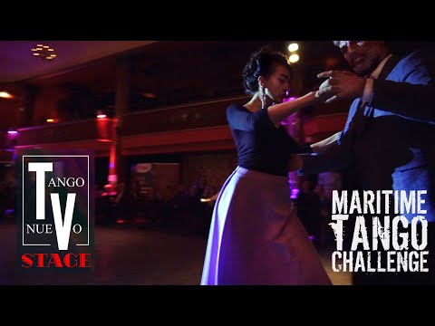 Damian Thompson & Magdalena Myszka - "Chique" Pugliese - tango show at Maritime Tango Challenge 2021