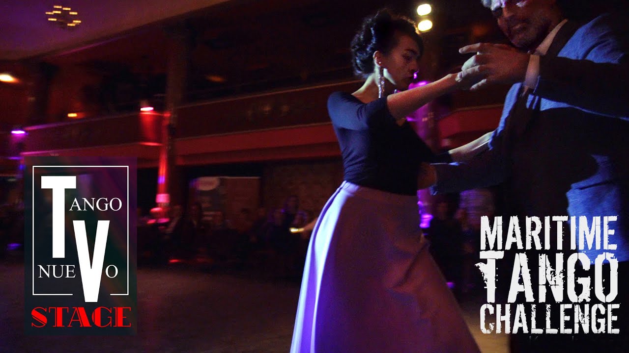 Damian Thompson & Magdalena Myszka - "Chique" Pugliese - tango show at Maritime Tango Challenge 2021