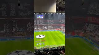 Atmosphere at San siro ⚡️ #shorts #football #ucl