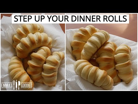Soft Buttery DINNER ROLLS RECIPE - Soft & Fluffy Butter Rolls