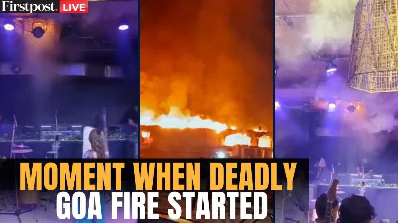Goa Club Fire LIVE: Goa's Arpora Night club Fire Kills 25 | Goa Nightclub Fire Video | Goa Fire