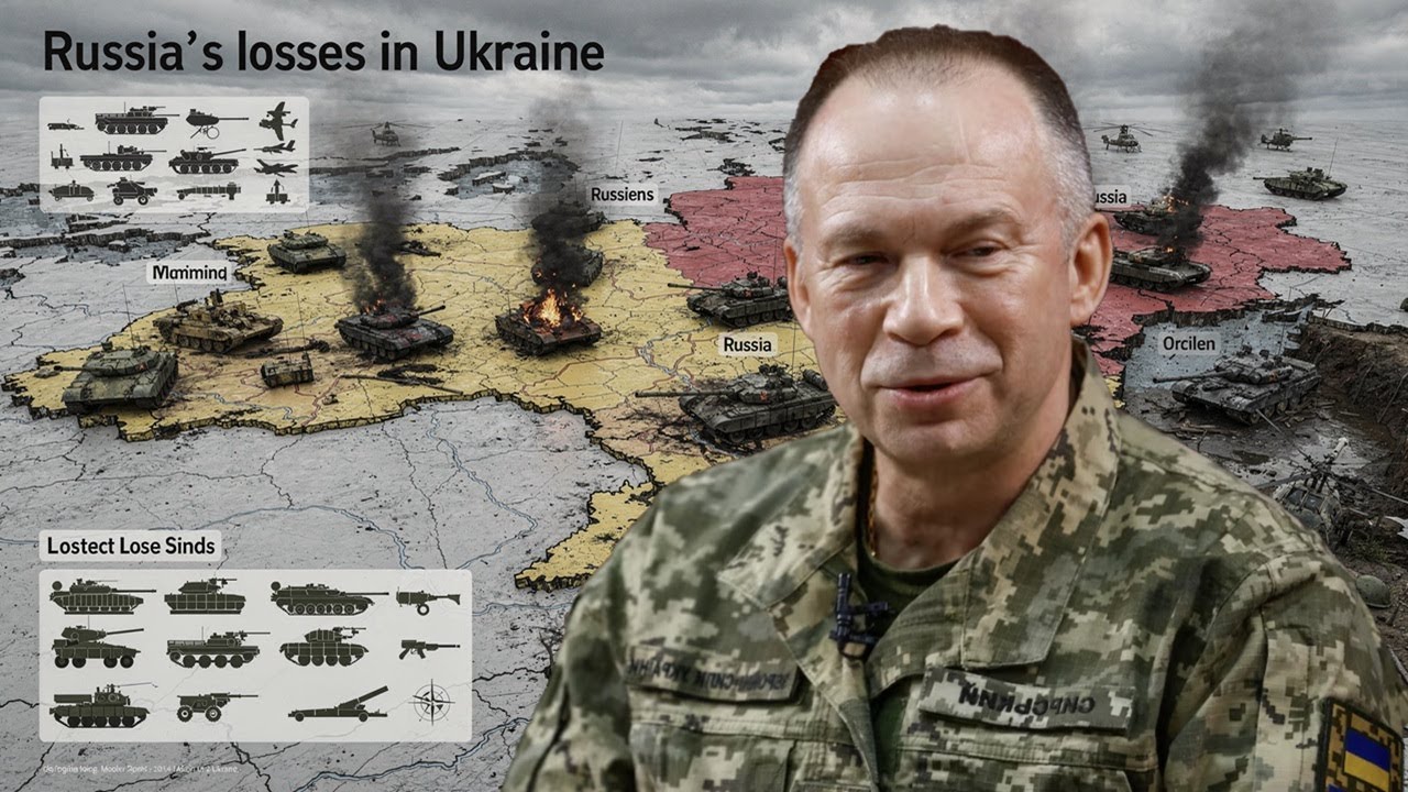 SYRSKYI EXPOSES THE MATH! UKRAINE IS BLEEDING RUSSIA OF 1,000 TROOPS A DAY! || 2025