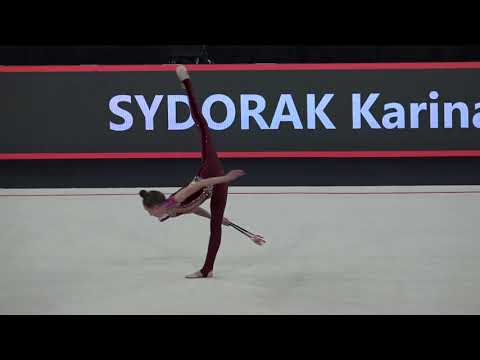 AURA CUP ZAGREB 2019 Сидорак булави JUNIOR FIG final