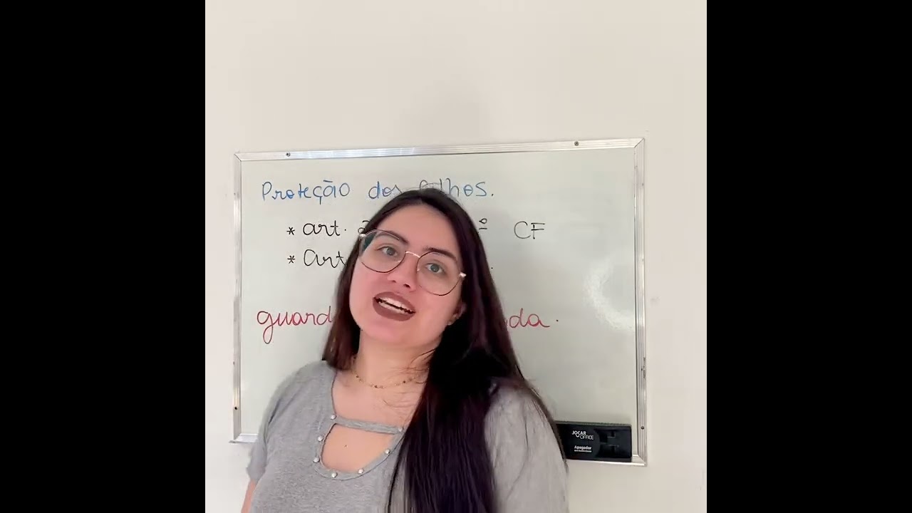 • PROTEÇÃO AOS FILHOS • Direito de família por Stephany