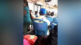 Longhair touch in bus spy_compilation