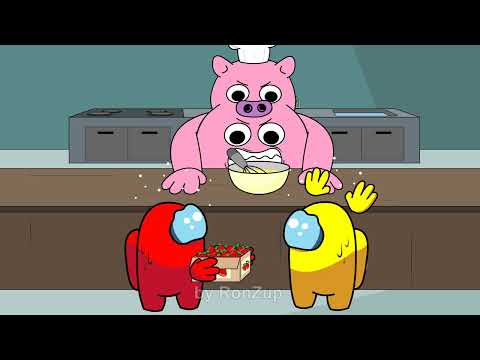 Chef PIGSTER in Among Us But Mama is Angry Season 16 - Part 4 | CHEF PIGSTER GARTEN OF BANBAN