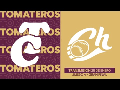 🍅TOMATEROS DE CULIACÁN VS CHARROS DE JALISCO🤠 JUEGO #4  - 25 DE ENERO 2026 - FINAL -  DIFERIDO -