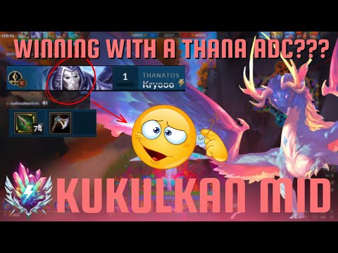 WINNING WITH A THANA ADC??? - Kukulkan Mid Smite 2 Gameplay