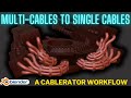 Multicables To Single Cables In Blender