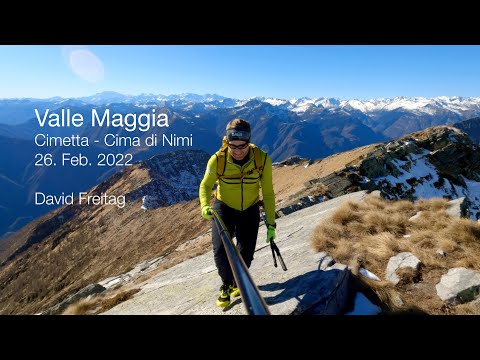 Valle Maggia: Gordevio - Cimetta - Cima di Nimi