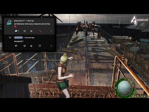 Can All characters complete the final stage in Resident Evil 4?