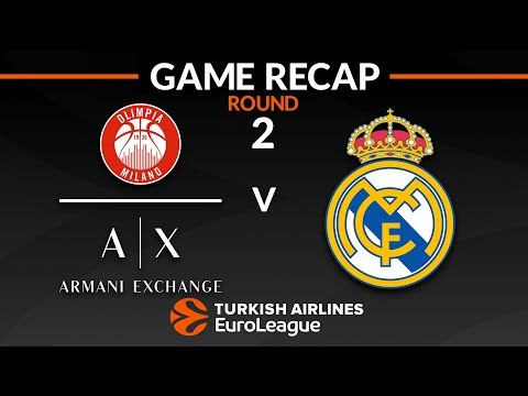 Highlights: AX Armani Exchange Olimpia Milan - Real Madrid