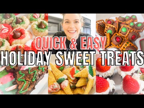 QUICK & EASY HOLIDAY SWEET TREATS: CHRISTMAS DESSERTS ON A BUDGET