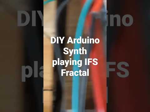 Arduino synth next step- infinite playback using IFS fractals