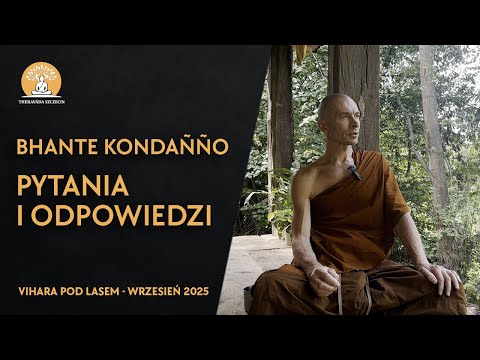 A conversation with a Polish monk, Bhante Kondañño, at the Vihara Pod Lasem hermitage, September ...