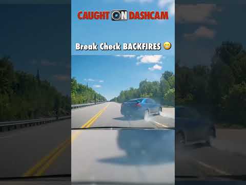 Brake Check Backfires 😬
