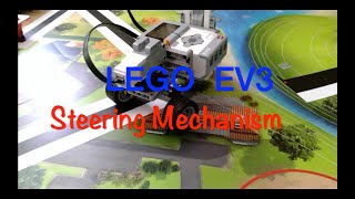 LEGO EV3 Steering Mechanism Building (With Building Instruction)