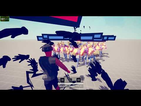 A fast way to kill dark peasant without god units--TABS(Totally Accurate Battle Simulator)