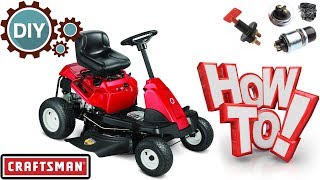 How To!?! |Craftsman R1000 | Start Modification for RIDDING MOWER