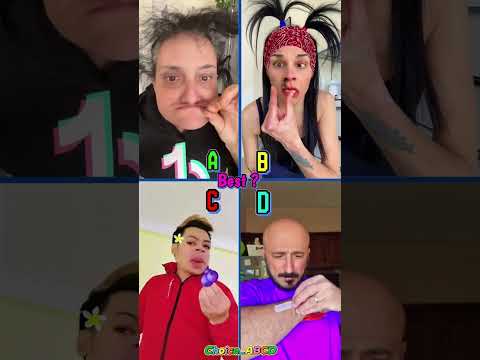 Who do you pick 👑 #378  #funny #abcd #reaction #viralshort #challenge #cosplay #happynewyear