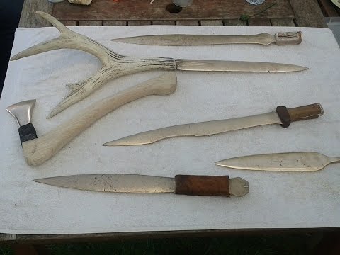 How To Sand Cast a Bronze Age Sword