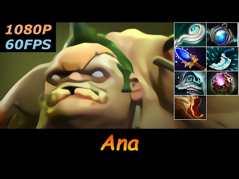Dota 2 OG.Ana Pudge Pro Top MMR 32 Kills Ranked Full Gameplay