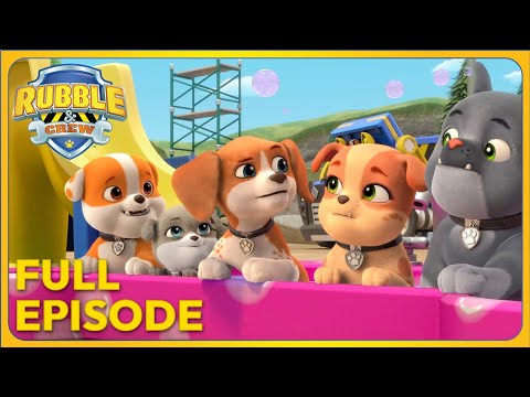 The Pups Build a Splash Park | Full Episode | Rubble and Crew | Cartoons for Kids