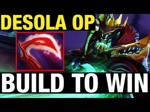 BUILD TO WIN - DESOLA OP!!! - FoREv Plays Wraith King - Dota 2