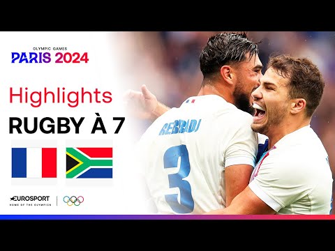 JO PARIS 2024 - La France en finale du rugby à 7 : les temps forts de sa victoire sur l'Afsud