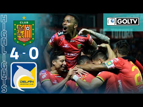 Resumen | Dep. Cuenca 4 - Delfín 0 | LigaPro 2023 - Fecha # 13