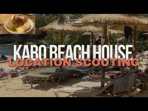 Location Scouting 💚 Beachclubs -  Kabo Beach House in Son Caliu. Toller Beachclub, nähe von Palma