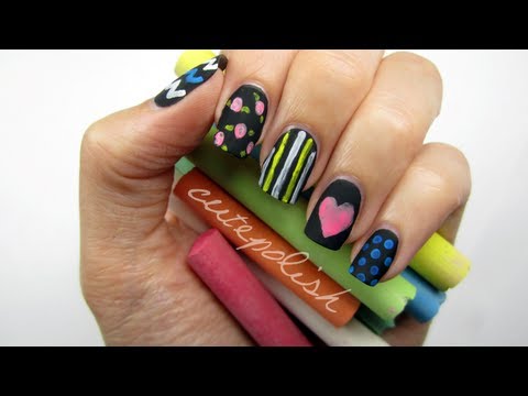 Back to School: Chalkboard Nails?!