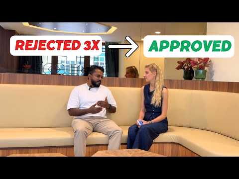 Rejected 3 times. Approved on the 4th try in Singapore