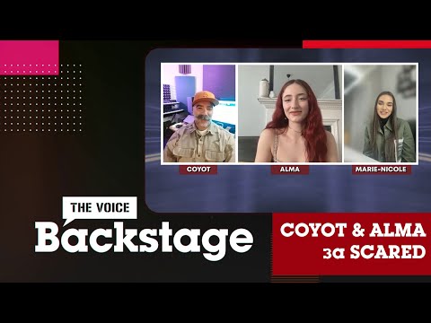 THE VOICE BACKSTAGE: Coyot x Alma представят "Scared"