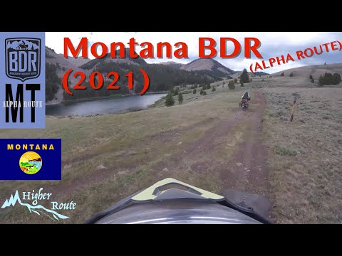 Montana BDR Alpha Route (MTBDR-A) 2021 - UNOFFICIAL Motorcycle ADVenture