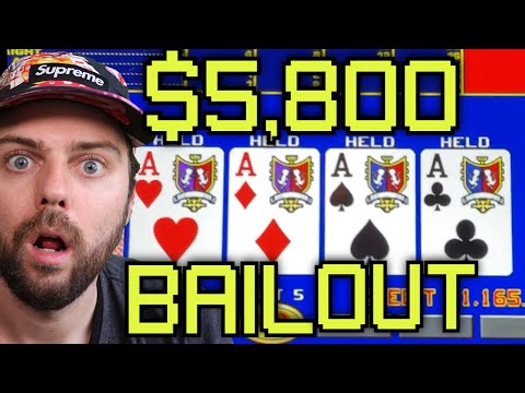 Video Poker Jackpot SAVES The Day