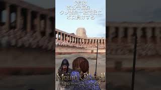 【悲報】街の守備兵、クソ雑魚一般市民にボロ負けする #ゲーム実況 #M&BⅡ #bannerlord
